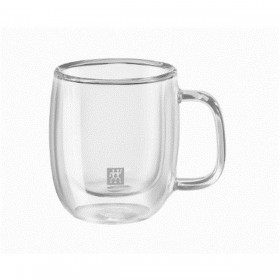 Set di 2 Tazze da Caffè Zwilling 39500-110 Vetro Borosilicato 80 ml Trasparente 2 Pezzi (2 Unità)