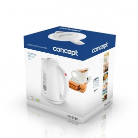 Bollitore Concept rk2330 Bianco 1850-2200 W 1,7 L
