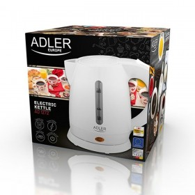 Bollitore Adler AD 1272 Bianco Nocciola Plastica 1600 W 1 L