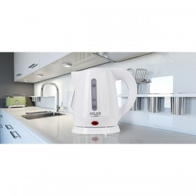 Bollitore Adler AD 1272 Bianco Nocciola Plastica 1600 W 1 L