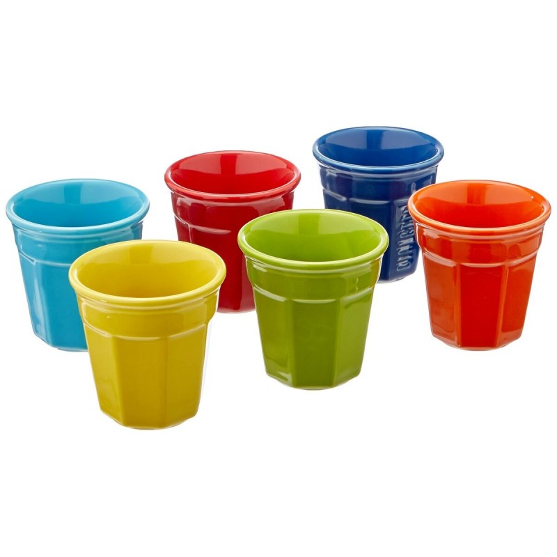 Set di Tazze da Caffè Bialetti 700000600 Multicolore 6 Pezzi (6 Unità)