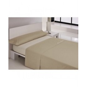 Set di Lenzuola Pierre Cardin CORALINA FORESTA PO Beige Singolo