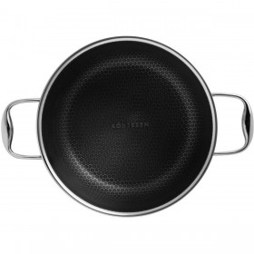 Pentola con Coperchio Kohersen 71104 Argentato Acciaio inossidabile Alluminio Ø 24 cm 4,9 L