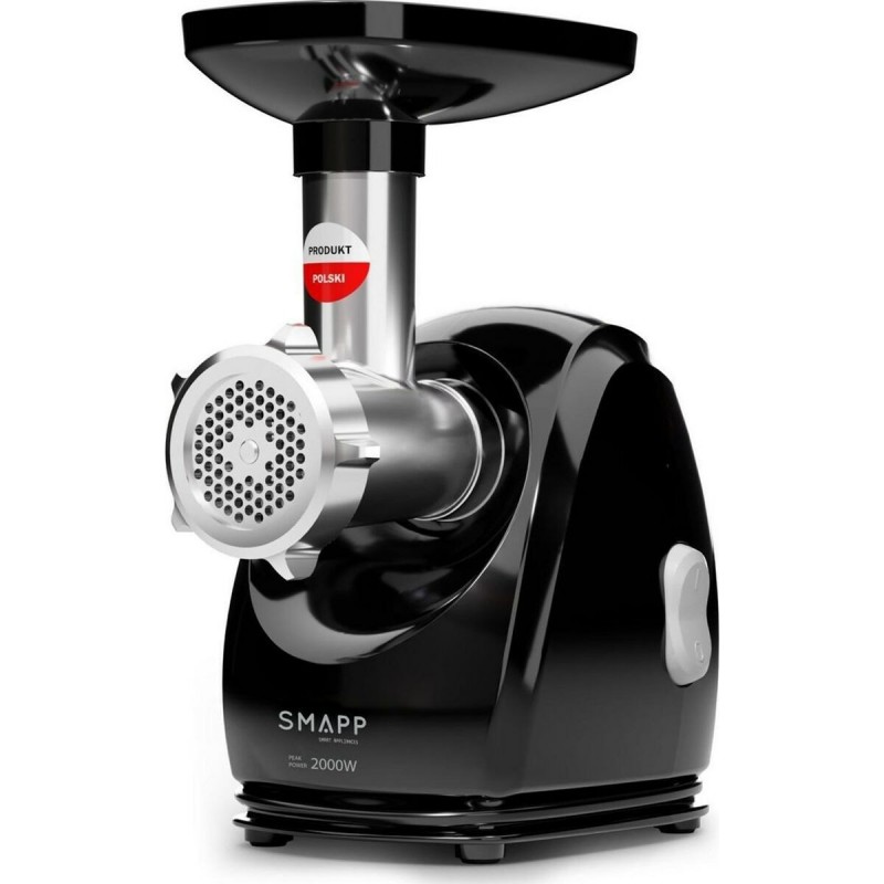 Tritatutto SMAPP 489.8 CZARNA Nero Acciaio inossidabile 2000 W 2,5 Kg/min 13 x 20,5 x 13 cm