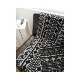 Copriletti Hosteline SAFARI Nero 130 x 170 cm