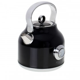 Bollitore Adler AD 1346b Nero Argentato Acciaio inossidabile 1850-2200 W 1,7 L