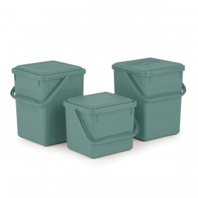 Recipiente-contenitore Rotho                                 Verde 9 L Rettangolare