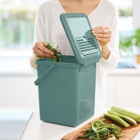 Recipiente-contenitore Rotho                                 Verde 9 L Rettangolare