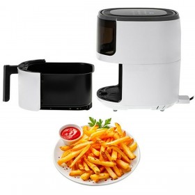 Friggitrice ad Aria Adler CR 6313 Nero Argentato 2000 W 5 L