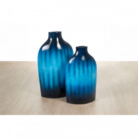 Vaso da pavimento Alexandra House Living Turchese Ceramica 55 x 80 x 32 cm