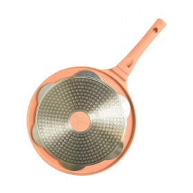 Padella Feel Maestro MR-1222-B SMILE Nero Arancio Alluminio Ø 26 cm