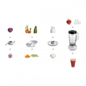 Robot da Cucina BOSCH MCM3201B Nero 800 W