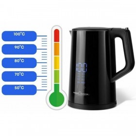 Bollitore Proficook PC-WKS 1243 Nero Acciaio inossidabile 2200 W 1,7 L