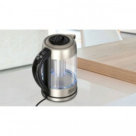 Bollitore Black & Decker BXKE2205E Nero Trasparente Argentato Plastica 2200 W 1,7 L