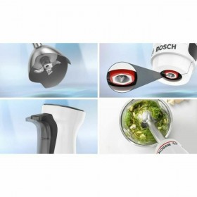 Frullatore ad Immersione BOSCH MSM4W221 Bianco Nero 600 W