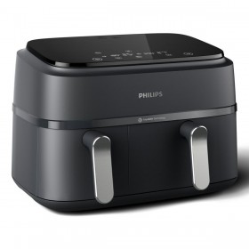 Friggitrice ad Aria Philips NA351/00 Nero Argentato 2750 W 9 L