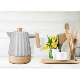 Bollitore Concept RK0091 Grigio chiaro Ceramica 1500 W 1,5 L
