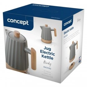 Bollitore Concept RK0092 Grigio scuro Ceramica 1500 W 1,5 L