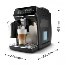 Caffettiera superautomatica Philips EP3347/90 Nero Cromo 1500 W 230 W 15 bar 275 g 1,8 L