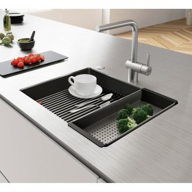 Lavello a Una Vasca Franke 125.0633.002 Nero opaco