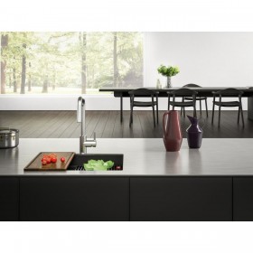 Lavello a Una Vasca Franke 125.0633.002 Nero opaco