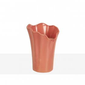 Vaso Romimex Rosa Ceramica 15 x 21 x 15 cm
