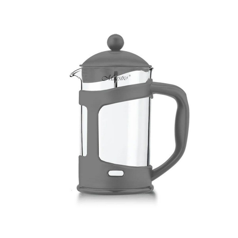 Teiera Feel Maestro MR-1665-1000 Grigio Acciaio inossidabile Vetro Borosilicato 1 L