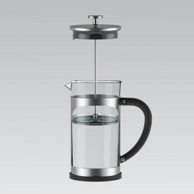 Teiera Feel Maestro MR-1860-600 Nero Acciaio Acciaio inossidabile Vetro Borosilicato 600 ml