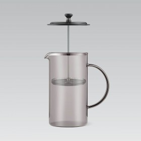 Teiera Feel Maestro MR-1861-1000 Nero Trasparente Acciaio inossidabile Vetro Borosilicato 1 L