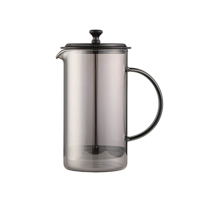 Teiera Feel Maestro MR-1861-600 Nero Trasparente Acciaio inossidabile Vetro Borosilicato 600 ml