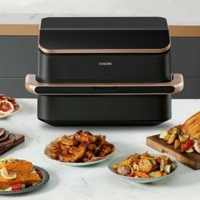 Friggitrice ad Aria Cosori 10 L Argentato Metallizzato