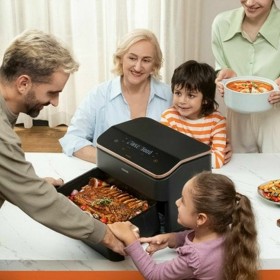Friggitrice ad Aria Cosori 10 L Argentato Metallizzato