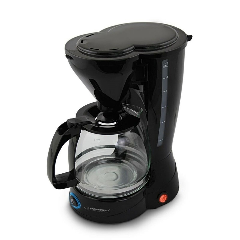 Caffettiera Elettrica Esperanza EKC009 Nero 800 W 1,5 L