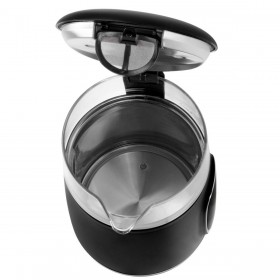 Bollitore Adler AD 1305bs Nero Argentato 2200 W 1,7 L