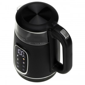 Bollitore Adler AD 1305bs Nero Argentato 2200 W 1,7 L