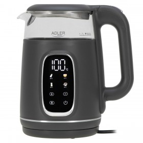 Bollitore Adler AD 1305gs Grigio Argentato 2200 W 1,7 L