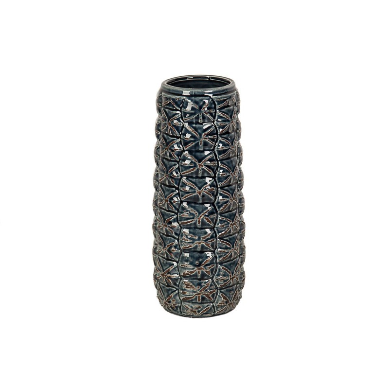 Vaso Romimex Verde Ceramica 10 x 26 x 10 cm