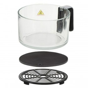 Friggitrice ad Aria Adler AD 6316 Bianco Nero 1200 W 3 L