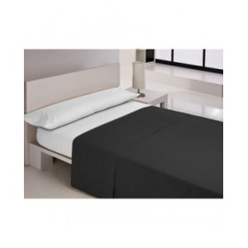 Lenzuolo Superiore Happy Home MIX COLORS Nero Ala francese