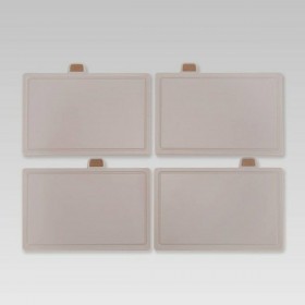 Set di Coltelli da Cucina con Supporto Feel Maestro MR-1412-BEIGE