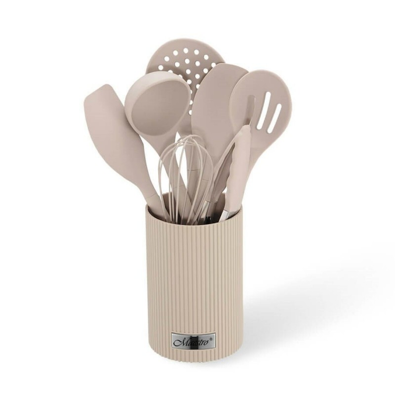 Set di Coltelli da Cucina con Supporto Feel Maestro MR-1542-BIEGE