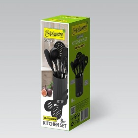 Set di Coltelli da Cucina con Supporto Feel Maestro MR-1542-BLACK