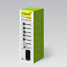 Set di Coltelli da Cucina con Supporto Feel Maestro MR-1542-BLACK