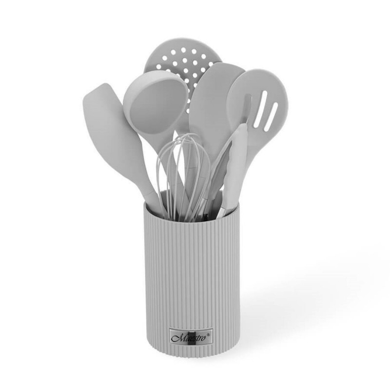Set di Coltelli da Cucina con Supporto Feel Maestro MR-1542-GREY