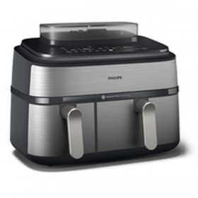 Friggitrice ad Aria Philips NA555/00 Argentato 2750 W 9 L 1,4 Kg
