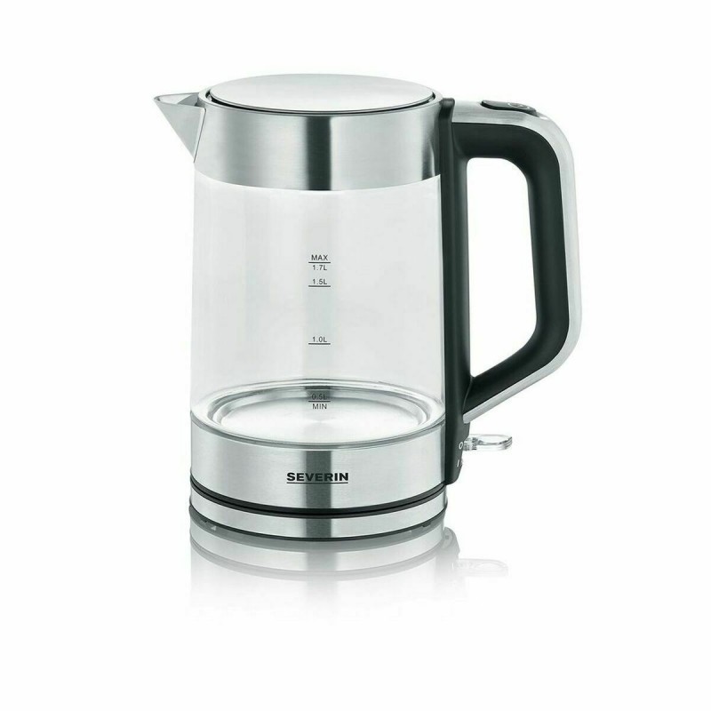 Bollitore d'Acqua Elettrico con Luce LED Severin WK 3420 Nero 2200 W 1,7 L