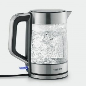 Bollitore d'Acqua Elettrico con Luce LED Severin WK 3420 Nero 2200 W 1,7 L