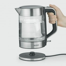Bollitore d'Acqua Elettrico con Luce LED Severin WK 3420 Nero 2200 W 1,7 L