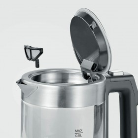 Bollitore Severin WK 3458 Nero Acciaio inossidabile 1100 W 500 ml