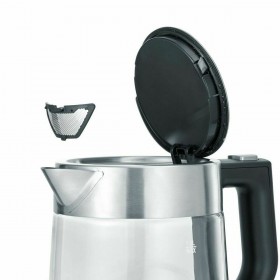 Bollitore d'Acqua Elettrico con Luce LED Severin WK 3468 Nero Trasparente Acciaio inossidabile 2200 W 1 L